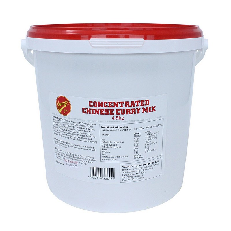 YEUNGS CURRY SAUCE MIX 4.5Kg